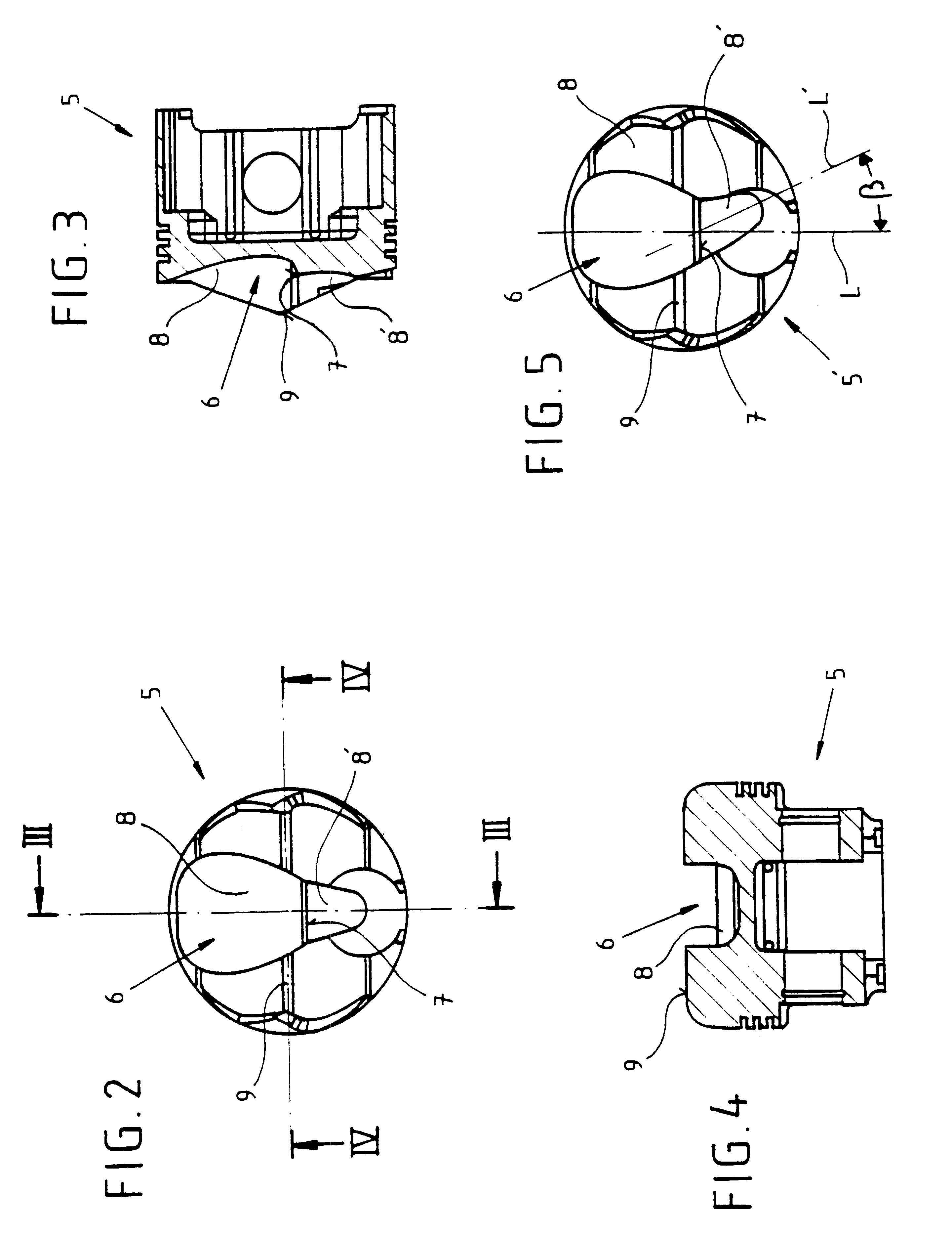 Direct injection internal combustion engine