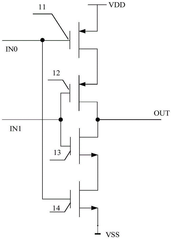 Set reinforcement structure based on protection gate substitution circuit