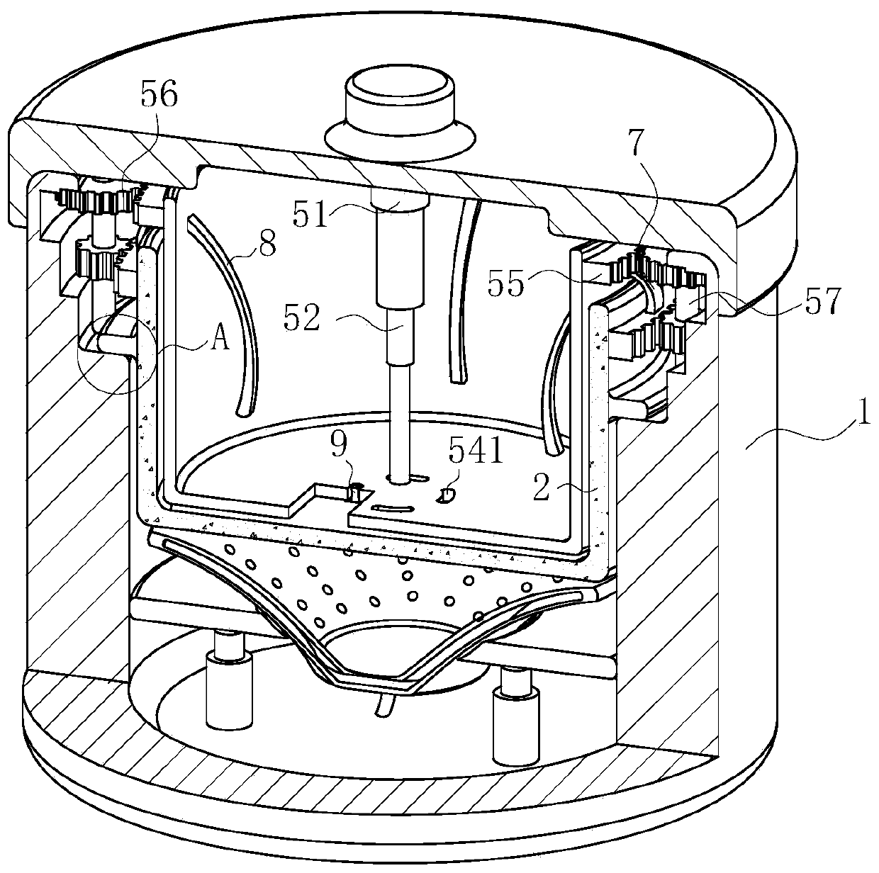 Traditional Chinese medicine decocting device with temperature control function