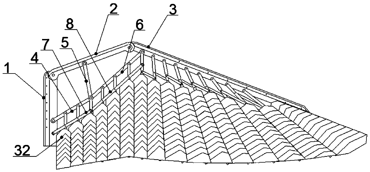 Foldable and unfoldable elastic wing