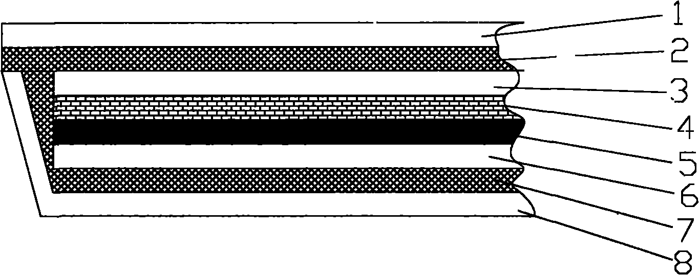 Energy-saving dimming glass