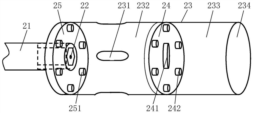 Multi-point-injection energy-saving burner and water jacket furnace