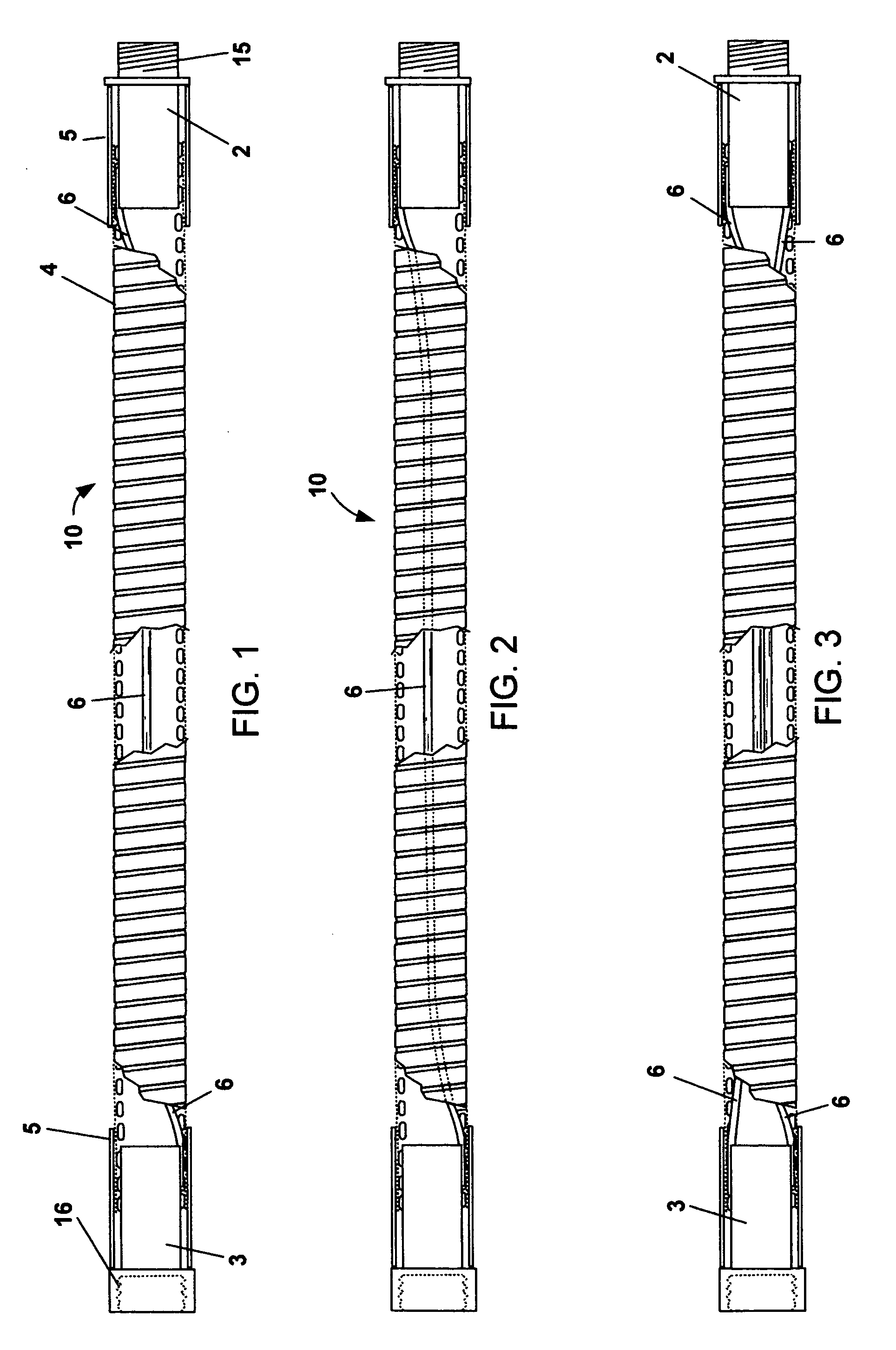 Bendable extension arm