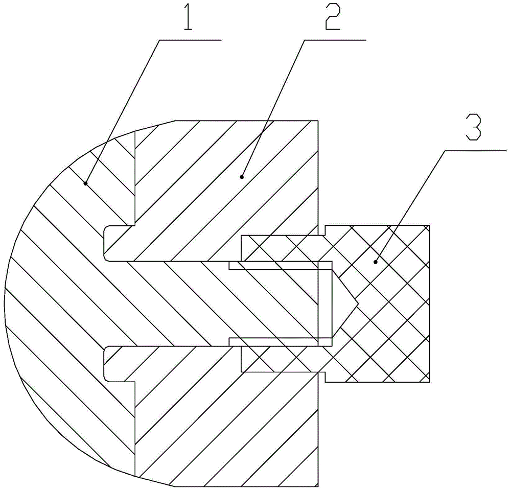 Fabrication method for cover body of superhigh temperature ceramic matrix composite material ablation head antenna cover