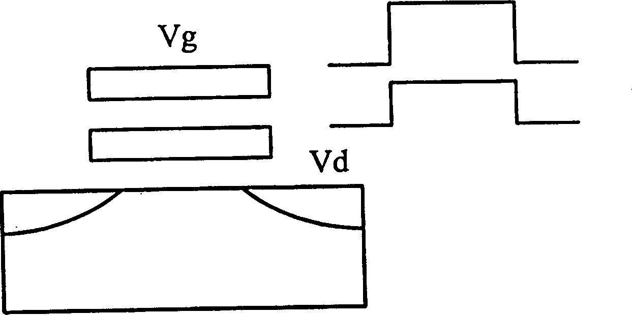 Adjusting device and method for flash memory array after erasion