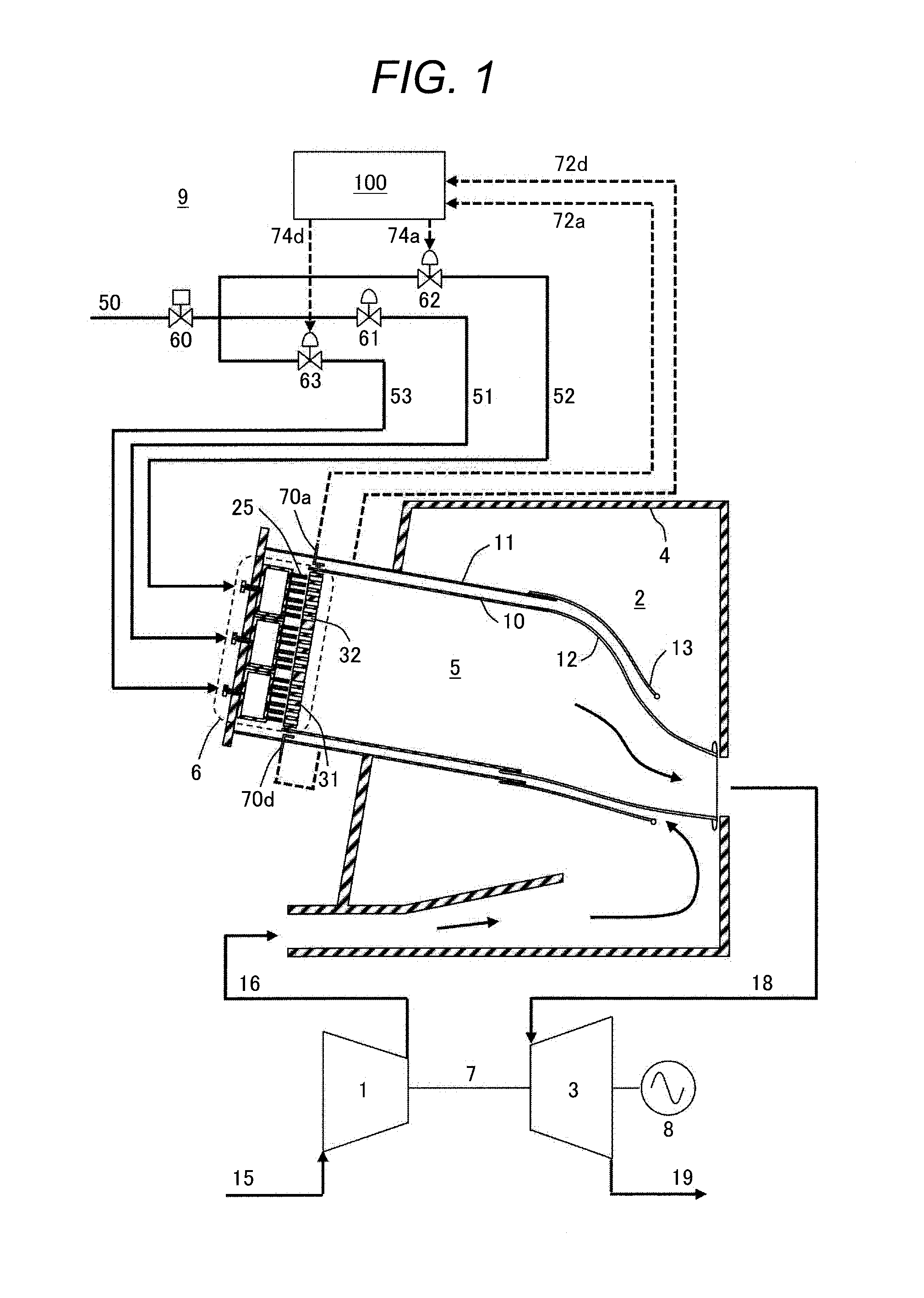 Gas Turbine Combustor and Gas Turbine Combustor Control Method