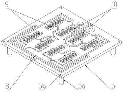 A special aluminum alloy mixed microchannel liquid-cooled cold plate with high heat dissipation