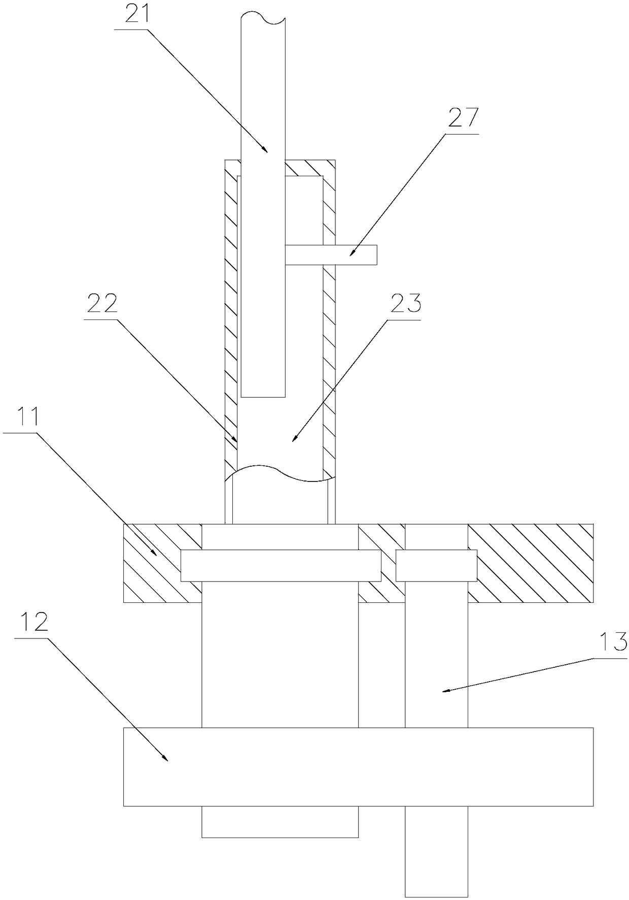 Abdomen pull hook device