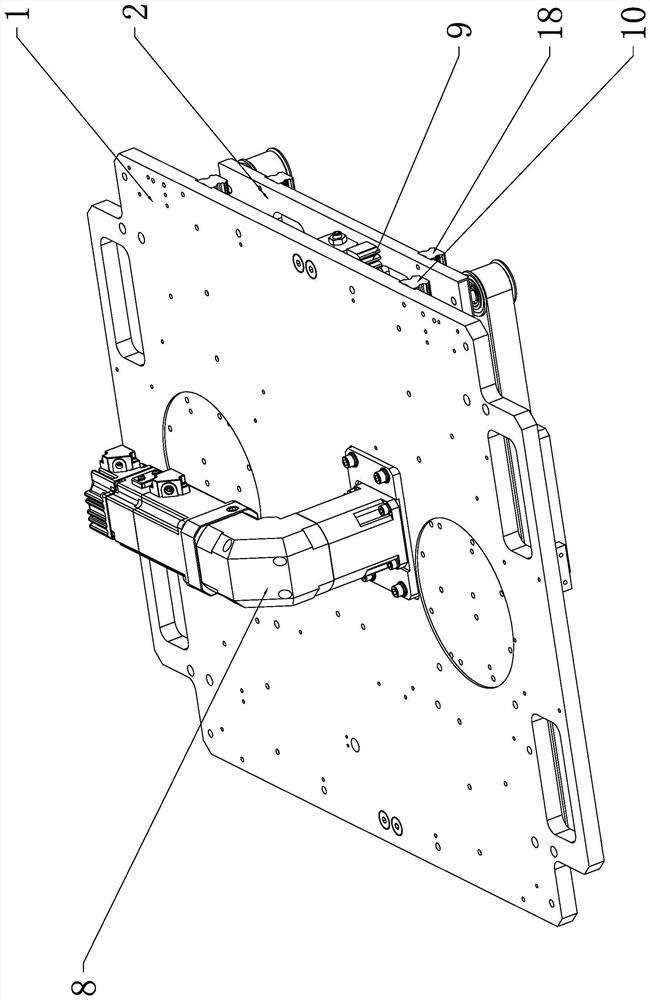 Bidirectional telescopic device of small rail car