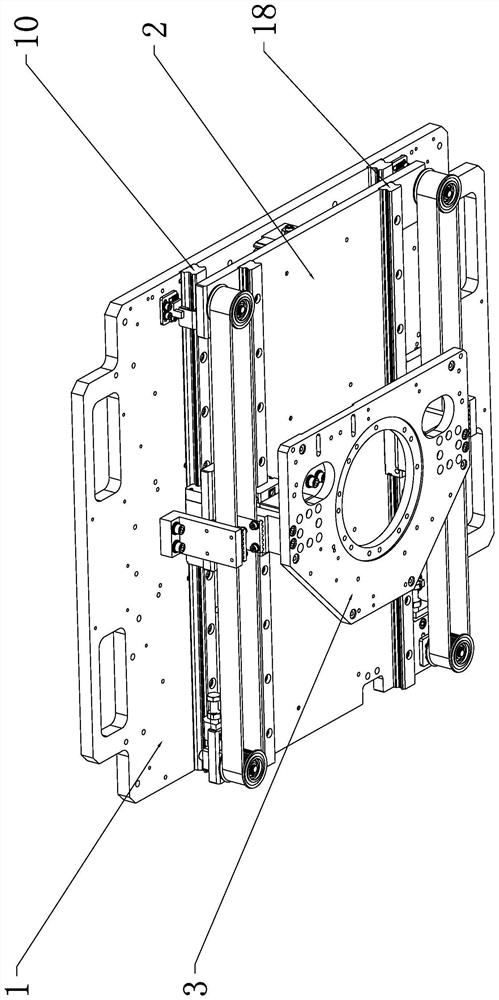 Bidirectional telescopic device of small rail car