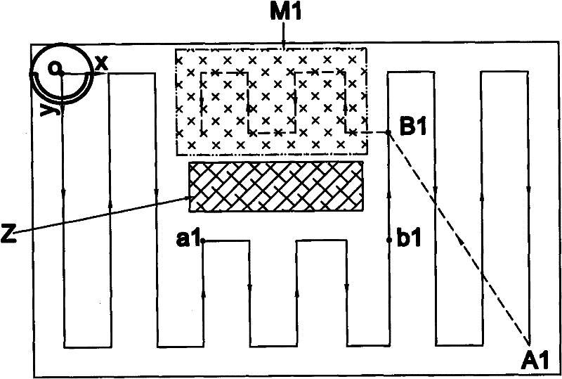 Obstacle processing method for robot