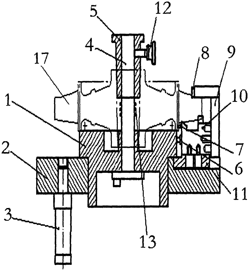 Manufacturing method and fixture of integral bladed-disk wax mold