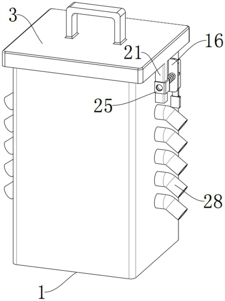 Waterproof and shockproof intelligent safety terminal special for engineering machinery