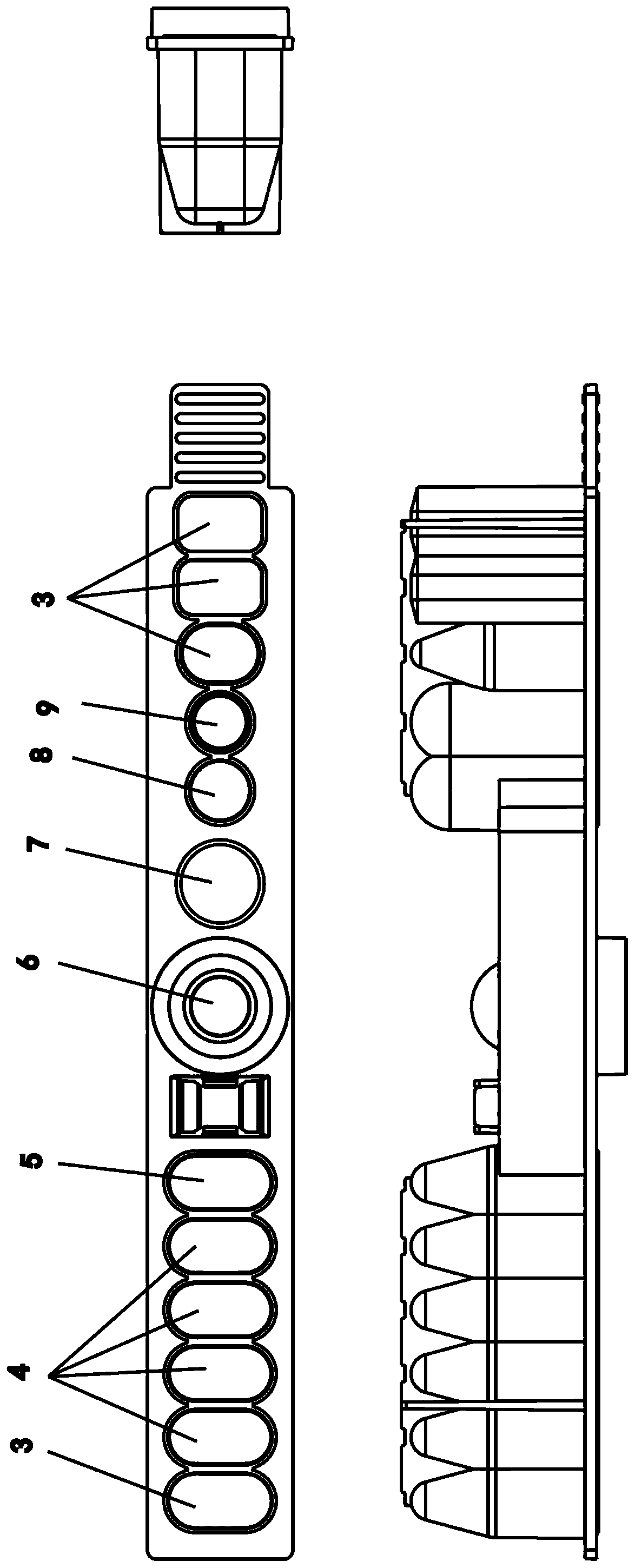 Double-labeling kit for detecting troponin (Tn) and compound and preparation and detection methods of double-labeling kit