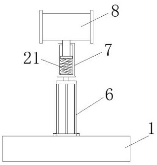 Cloth traction device for costume processing