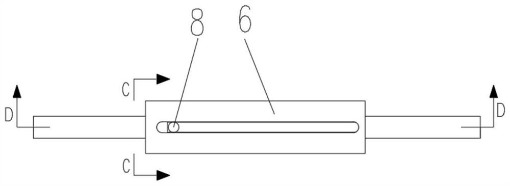 A modular transmission device for measuring the speed of the main shaft of a vacuum circuit breaker