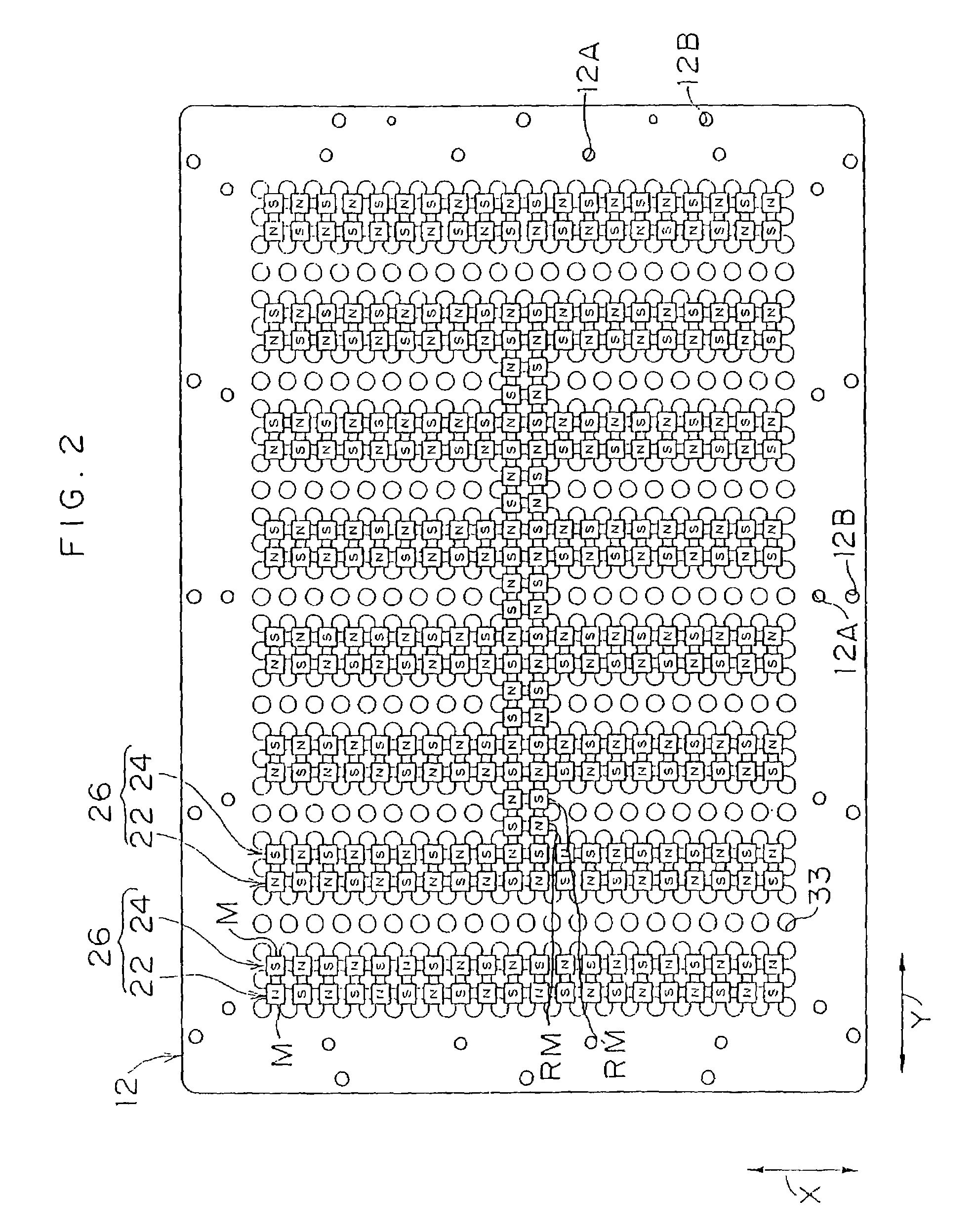 Diaphragm, flat-type acoustic transducer, and flat-type diaphragm