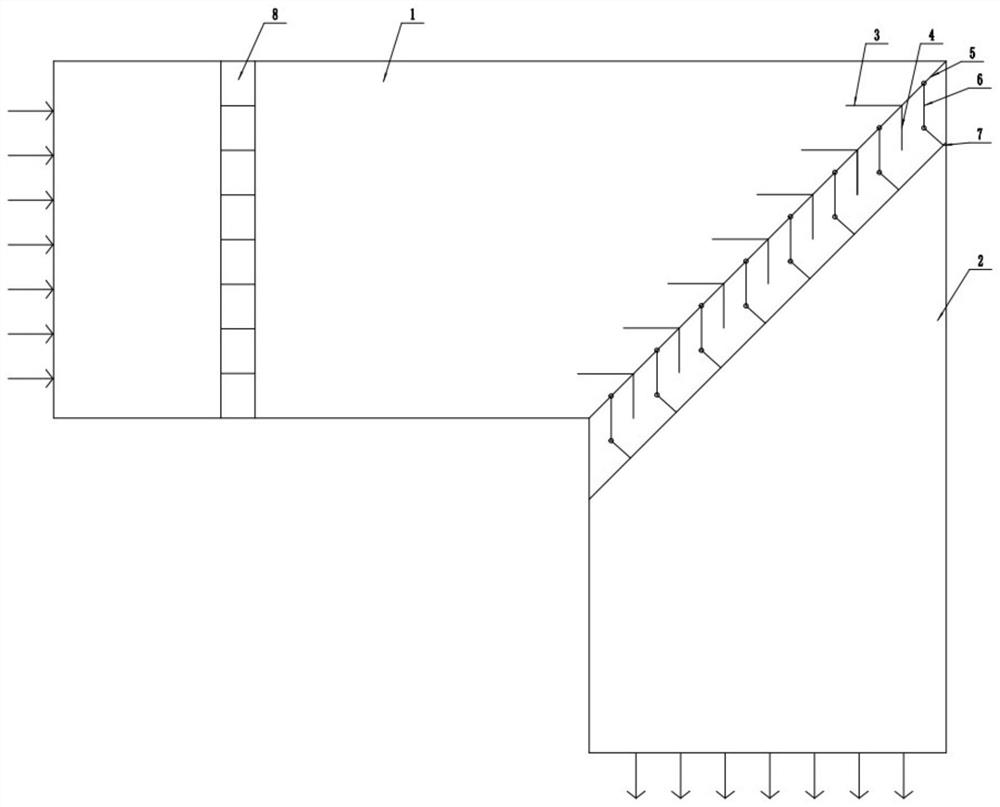 Adjustable flow guide device