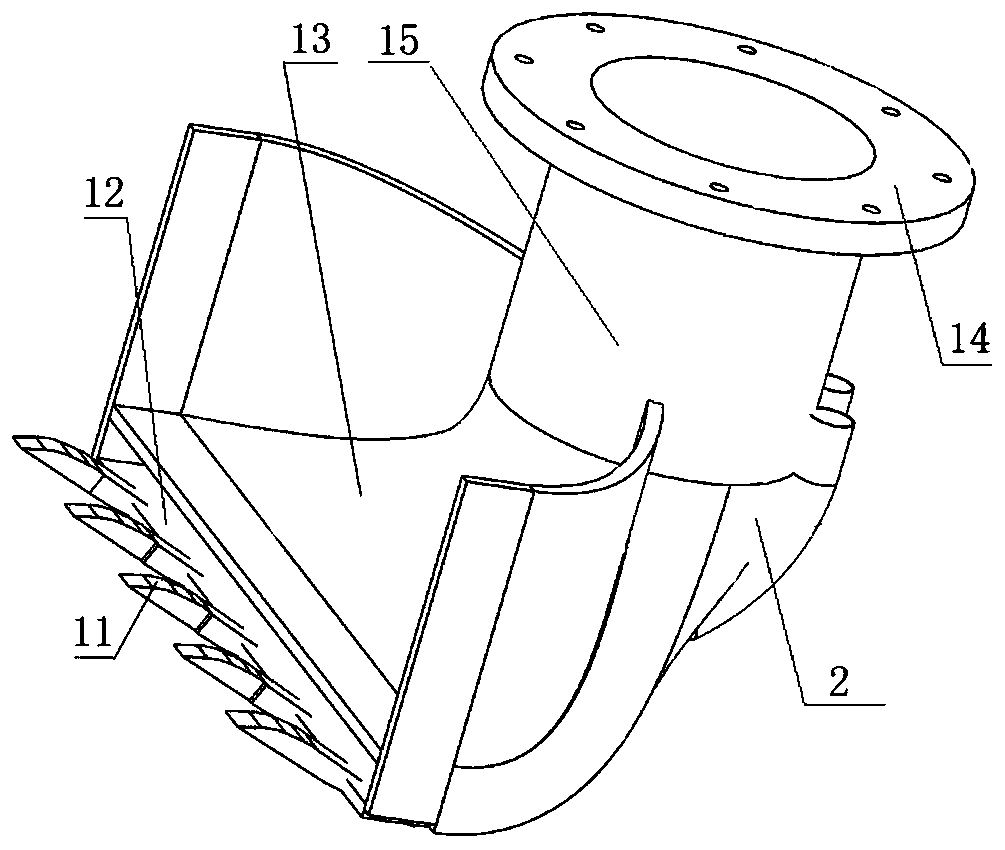 Integrated high-pressure anti-blocking sucking, flushing and digging dredging equipment