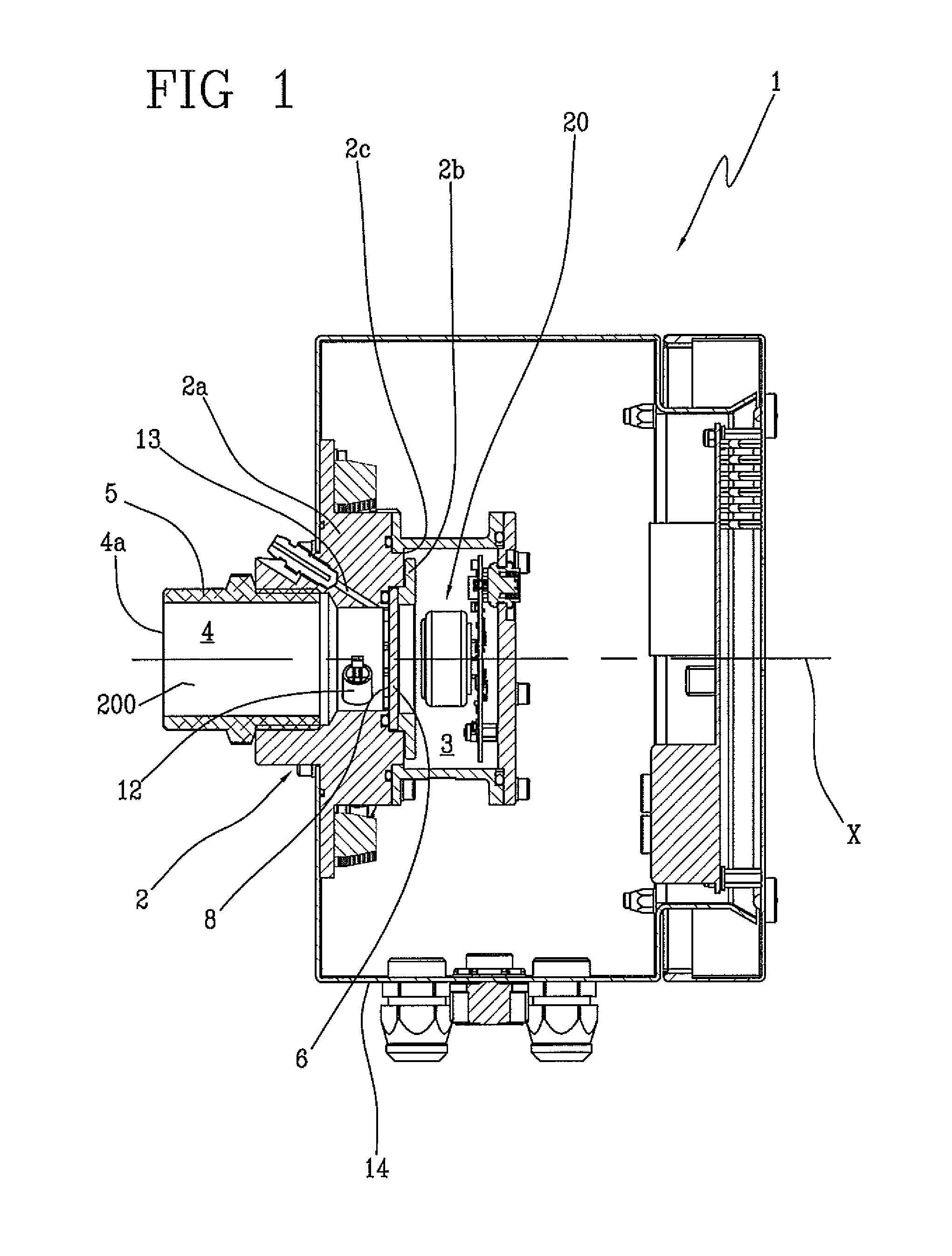 Device for measuring the concentration of a gas dissolved in an electrical insulation oil