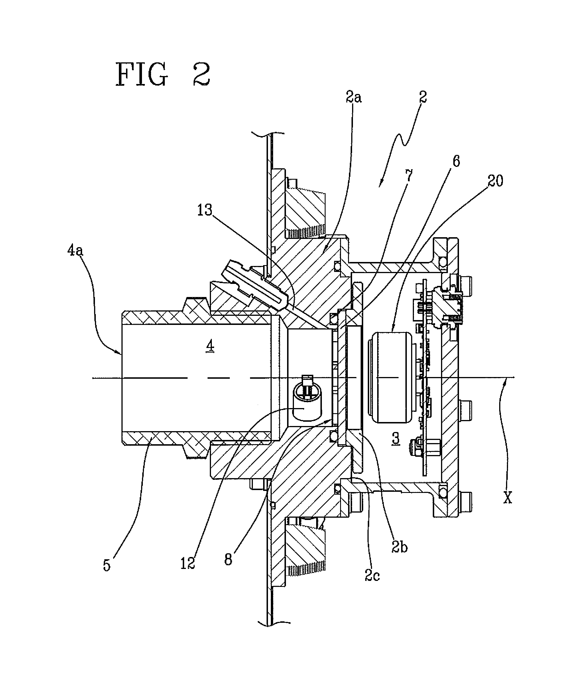 Device for measuring the concentration of a gas dissolved in an electrical insulation oil