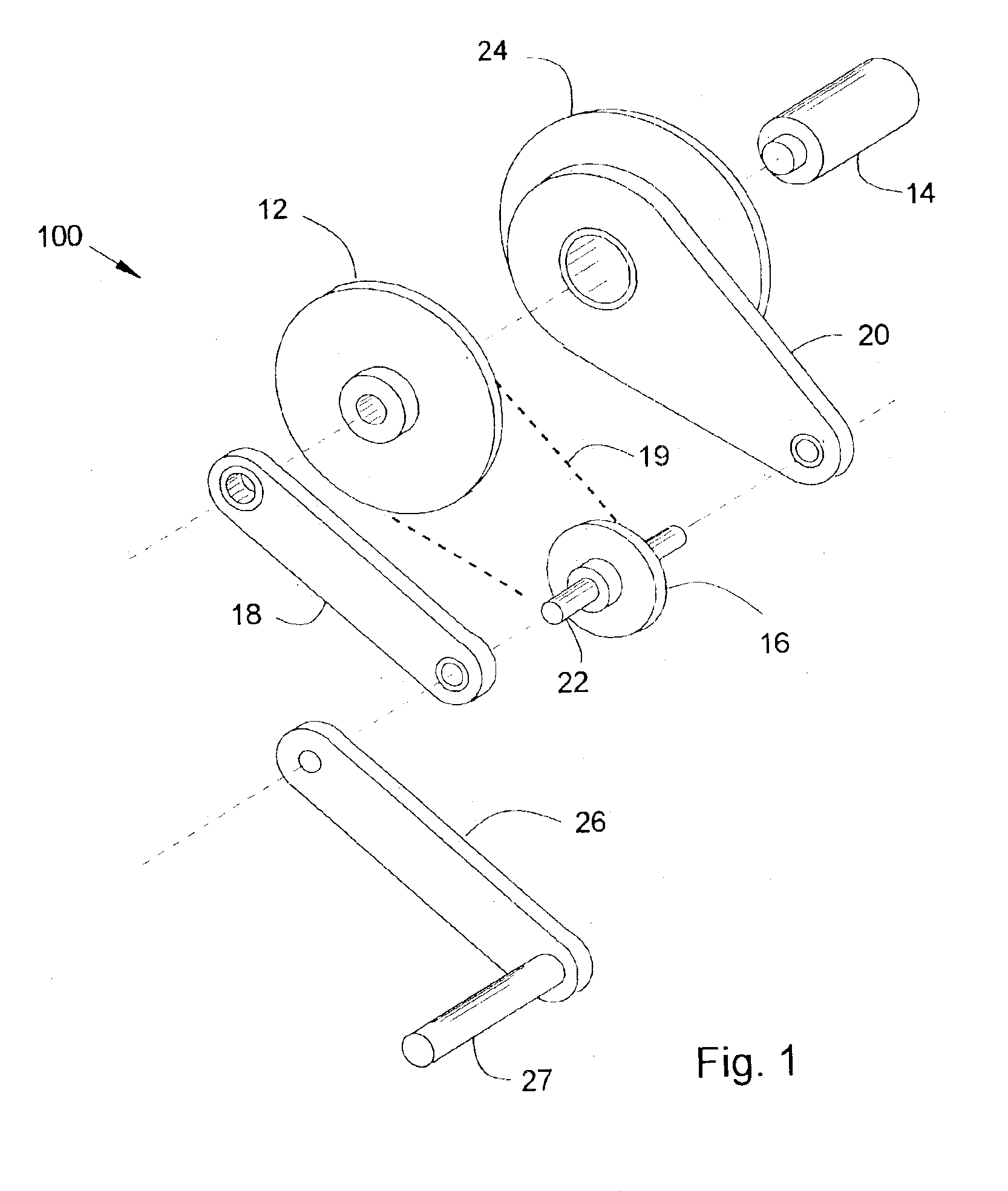 Wheelchair propulsive mechanism