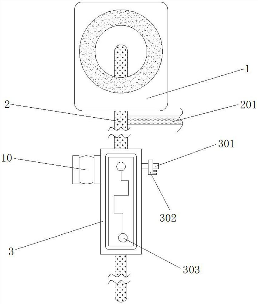 Multifunctional intestinal fluid return device