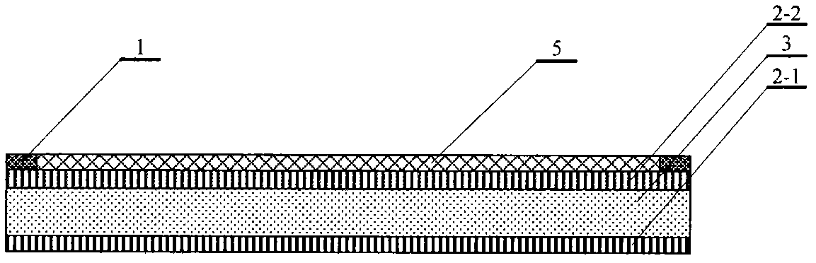 Self-bonding layer strip material with environmental protection and wide temperature change