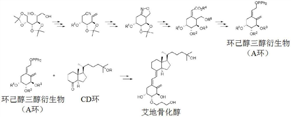 Preparation method of idecalcidol and intermediate used therefor