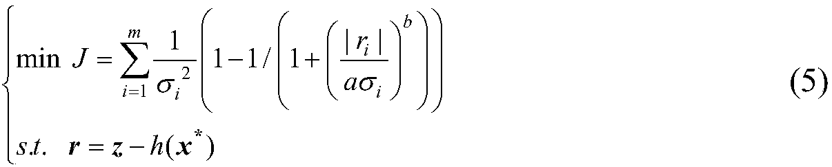 A method for robust estimation of power system