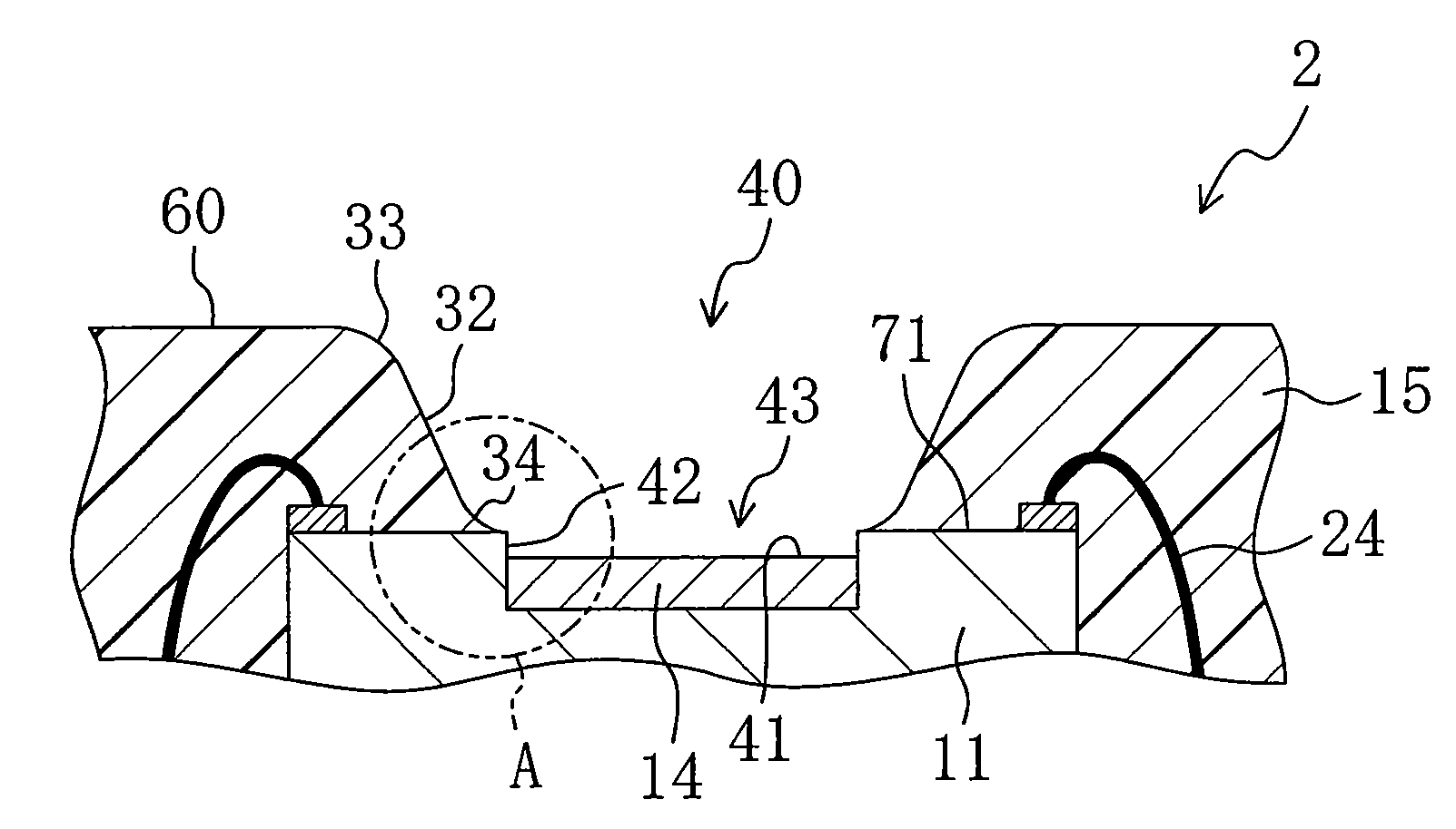 Optical device for reducing disturbance light and manufacturing method thereof