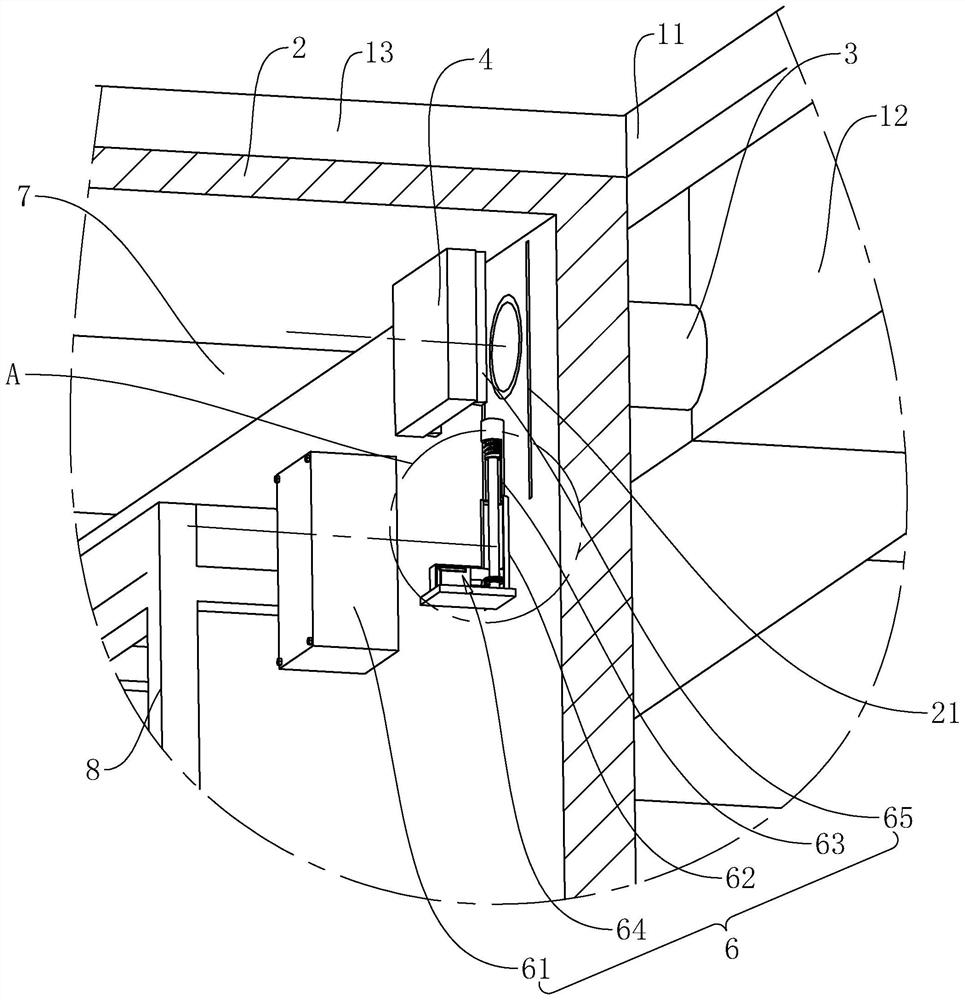 Road water draining and filtering structure