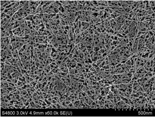 Method for preparing organic/inorganic composite nanowire filtering membrane