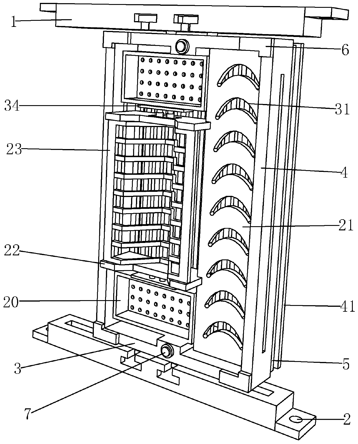 Pull basket for integrated cooker and mounting method of pull basket