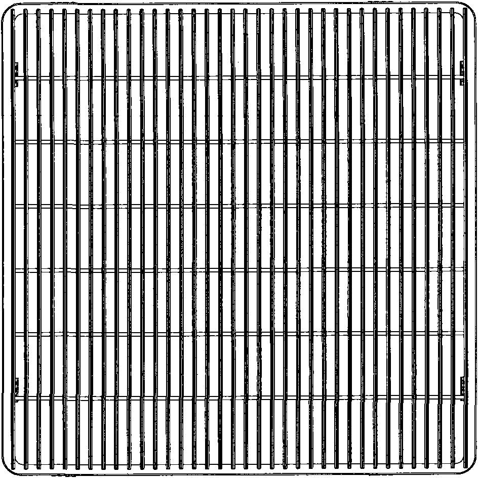 Air outlet mesh of outdoor unit of air conditioner