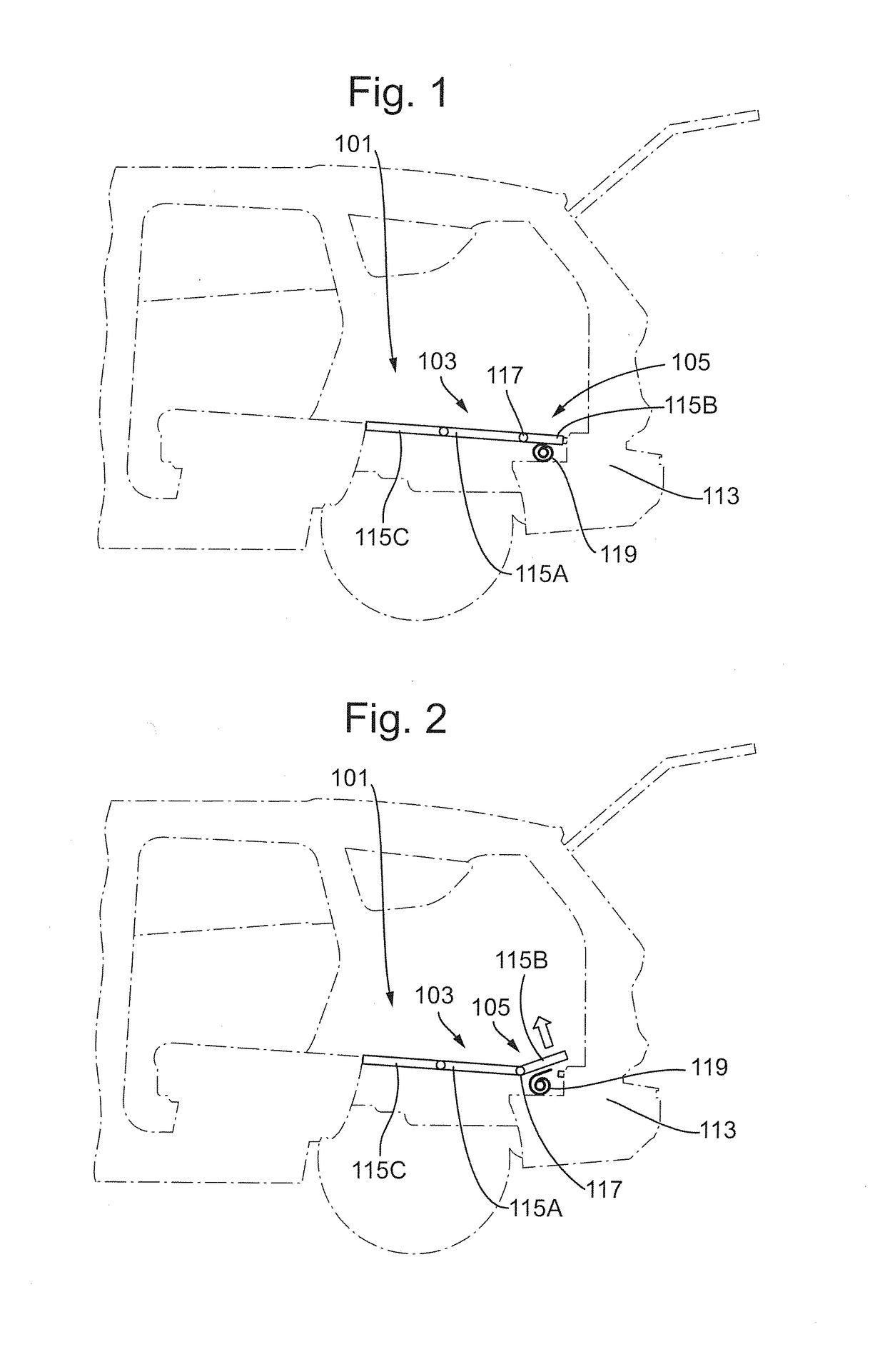 Vehicle loadspace floor