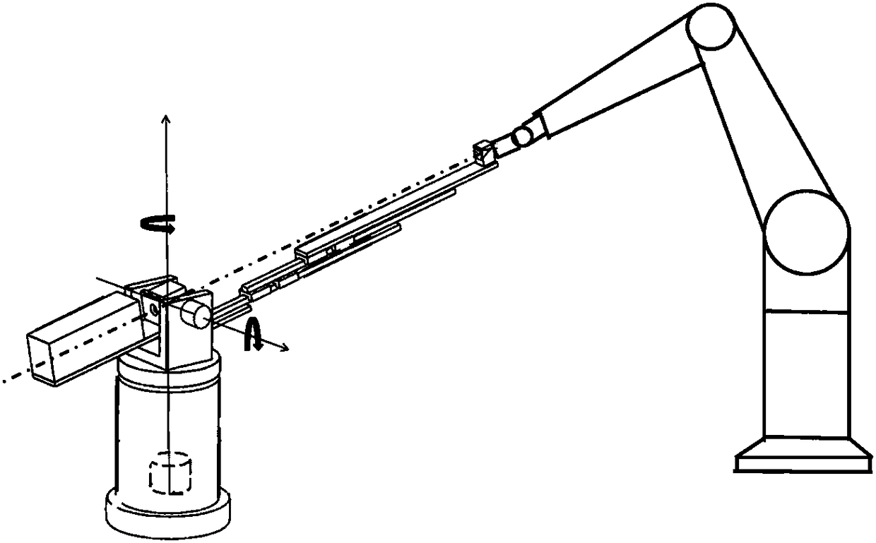 Position accuracy measuring device and method for manipulator arm