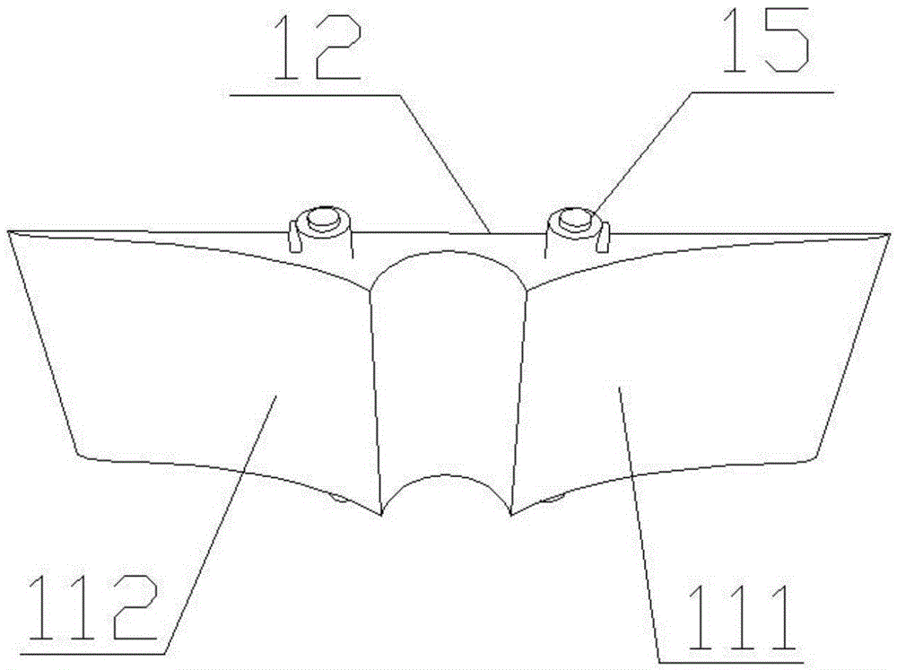 Symmetrical semi-shading type tidal current energy generation device