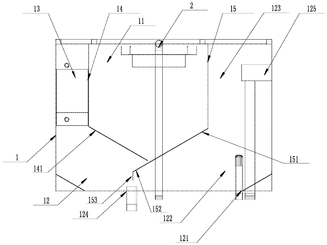 Oil-water separating device and oil-water separating method