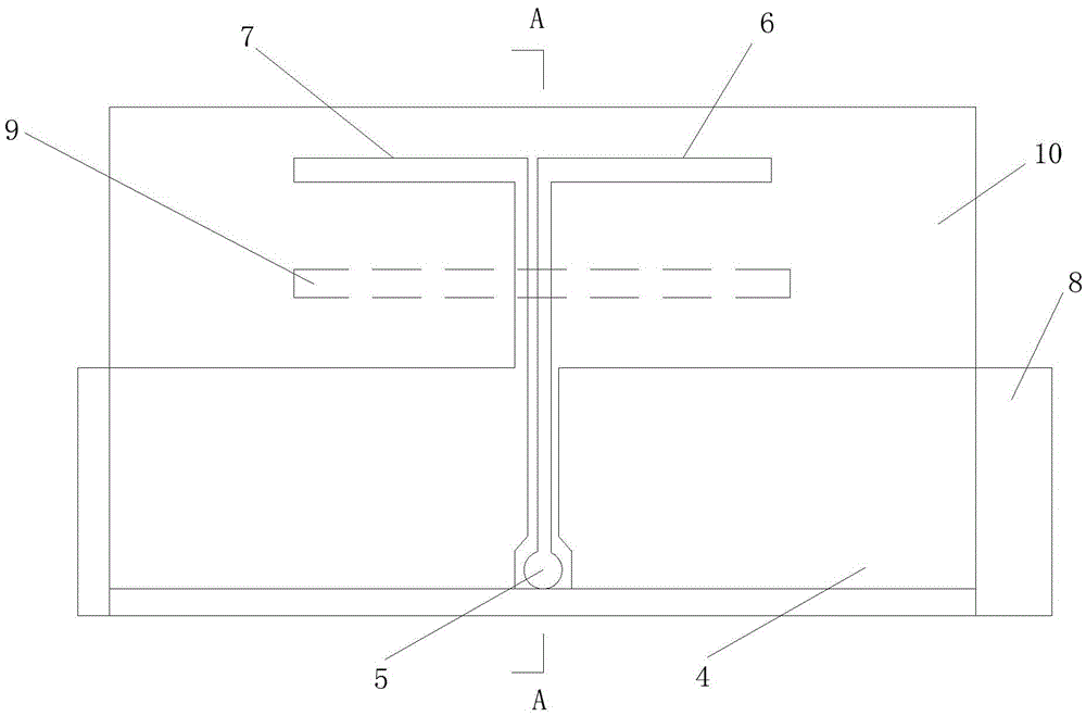 Terahertz waveband silicon-chip-loaded end-on-fire antenna apparatus