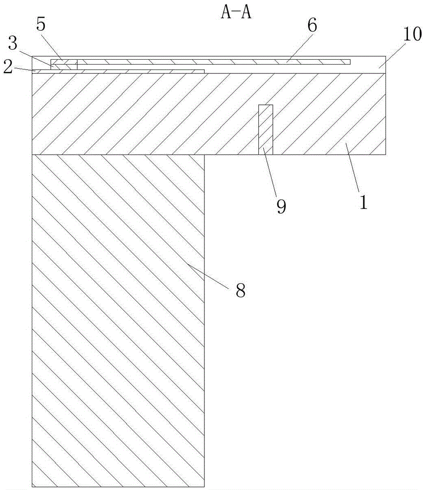 Terahertz waveband silicon-chip-loaded end-on-fire antenna apparatus