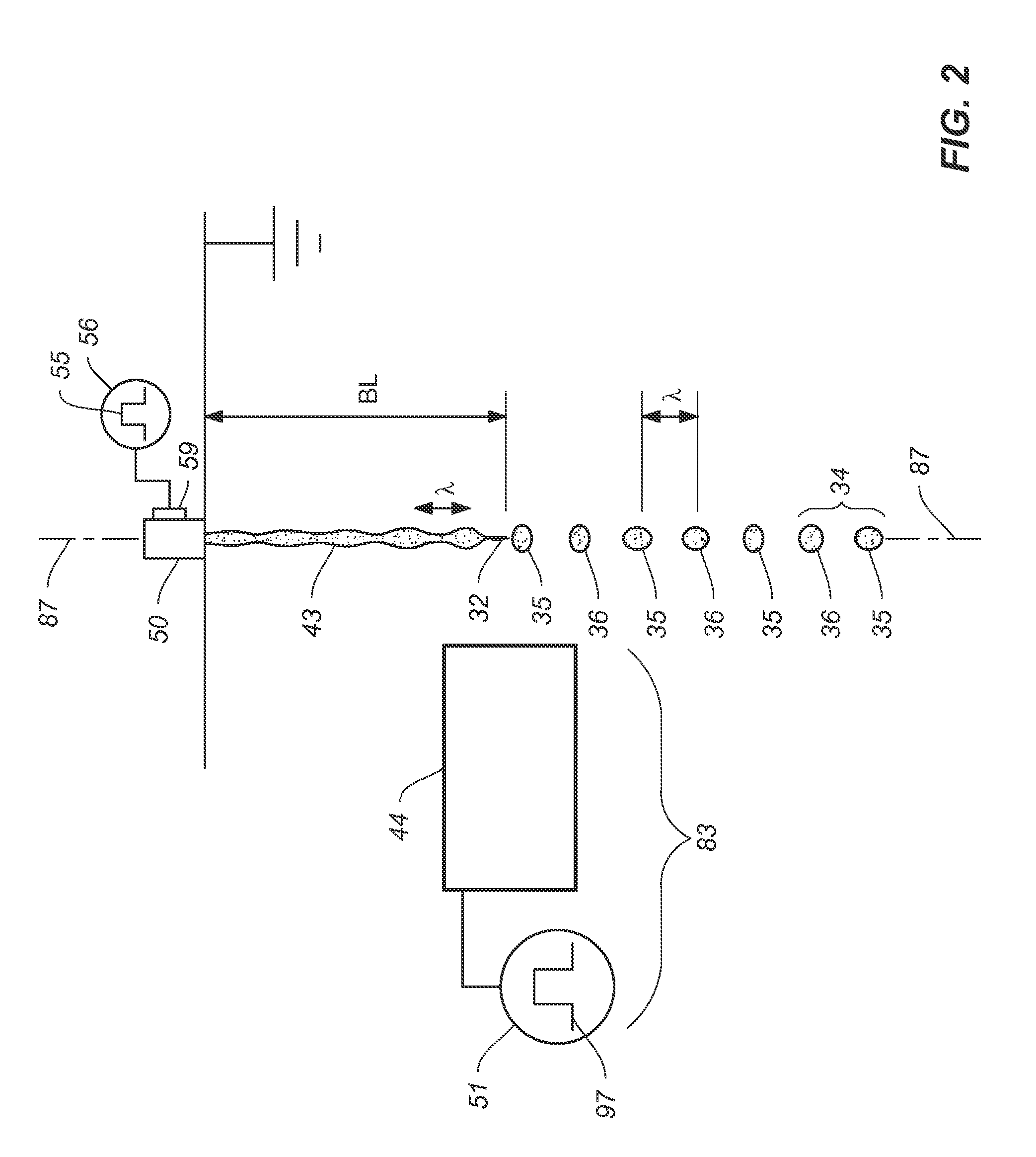 Drop placement error reduction in electrostatic printer