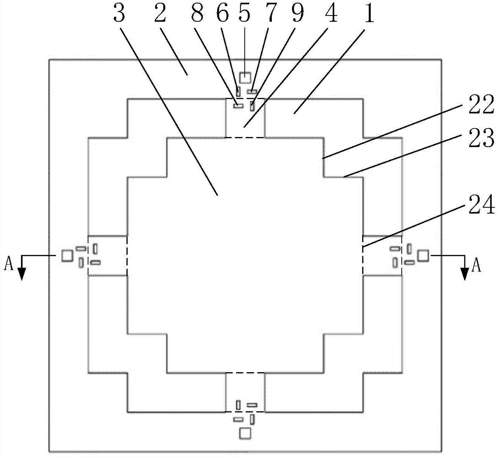 Silicon piezoresistive type accelerometer carrying out detection based on Josephson effect