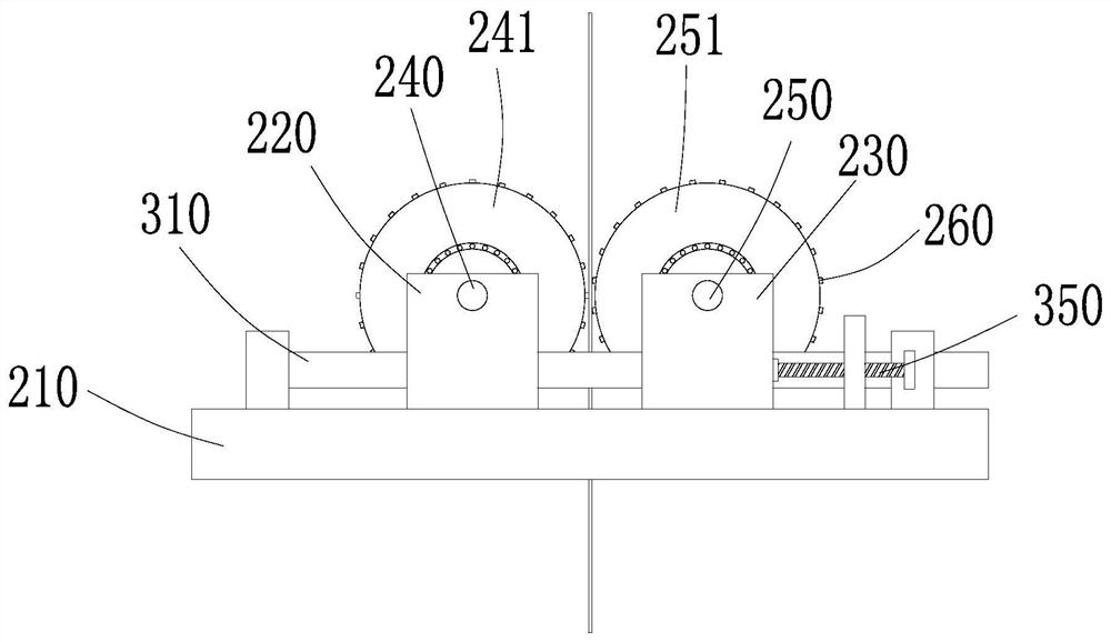 Metal film double-sided printing device