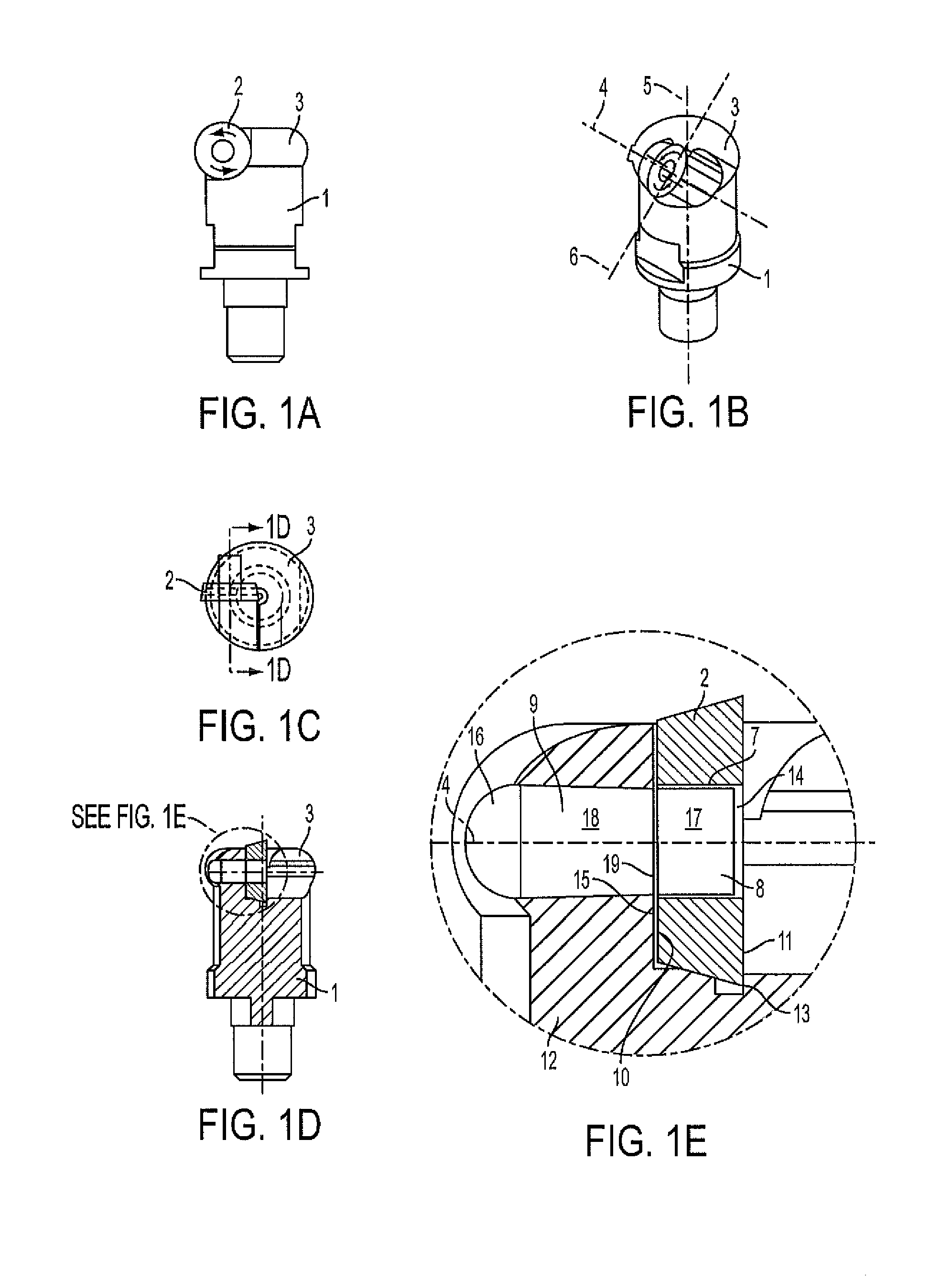 Milling tool for machining work pieces