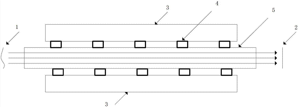 Optical device for laser beam wave-front correction and wave-front correction method