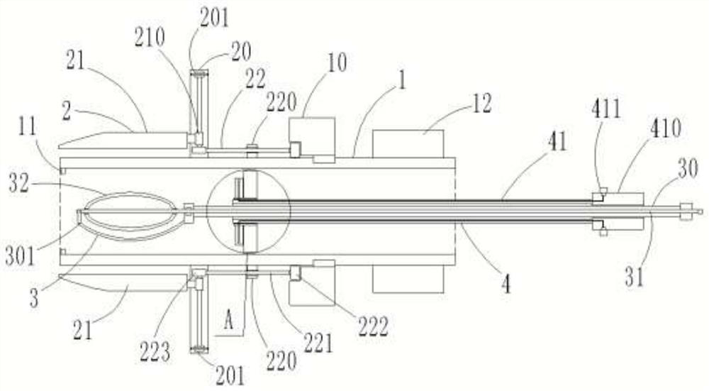 Uterine curettage device for gynaecology and obstetrics