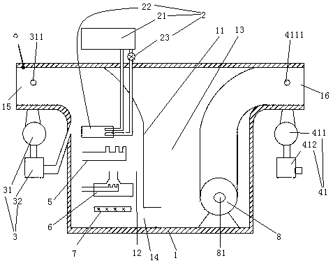 Air conditioner refrigerating capacity and heating capacity testing method and air pipe box heat meter