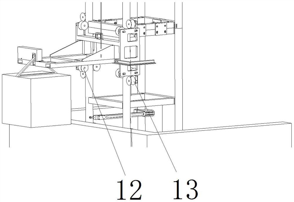 Drop test frame for testing safety performance of detonator explosive