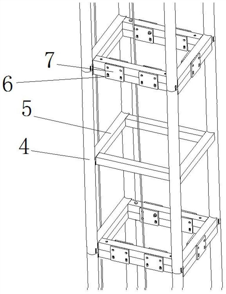 Drop test frame for testing safety performance of detonator explosive